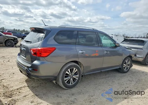 2017 Nissan Pathfinder S z USA, uszkodzony, nr VIN 5N1DR2MN0HC621818